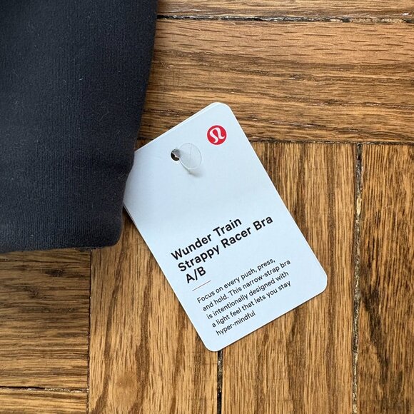 lululemon Wunder Train Strappy Racer Bra A/B - NWT - Picture 3 of 4